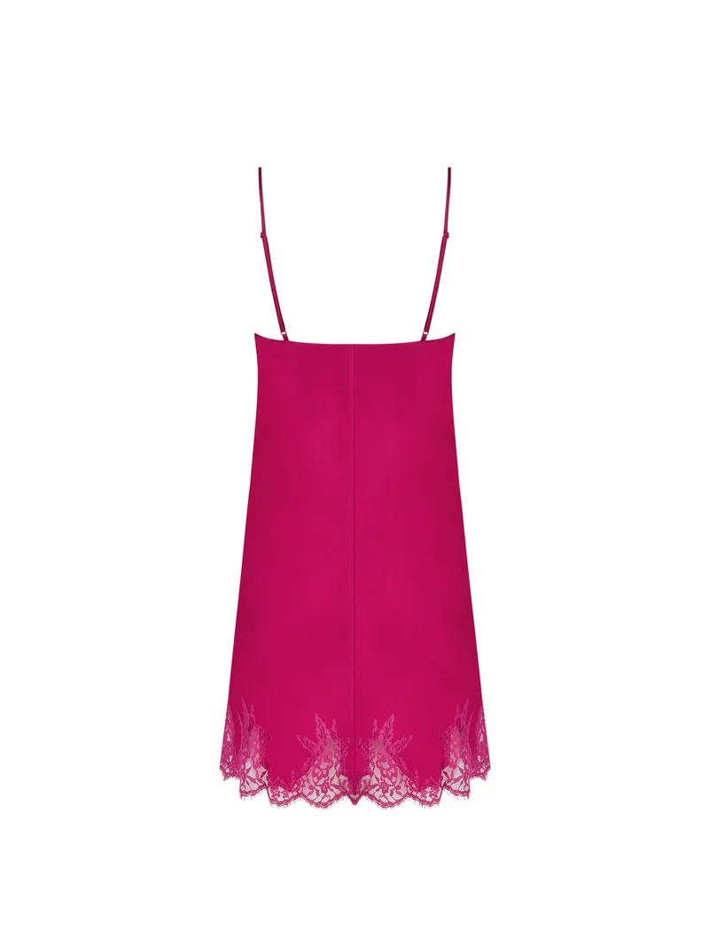 Lise Charmel - Splendeur Soie Nachtkleid Splendeur Carmin