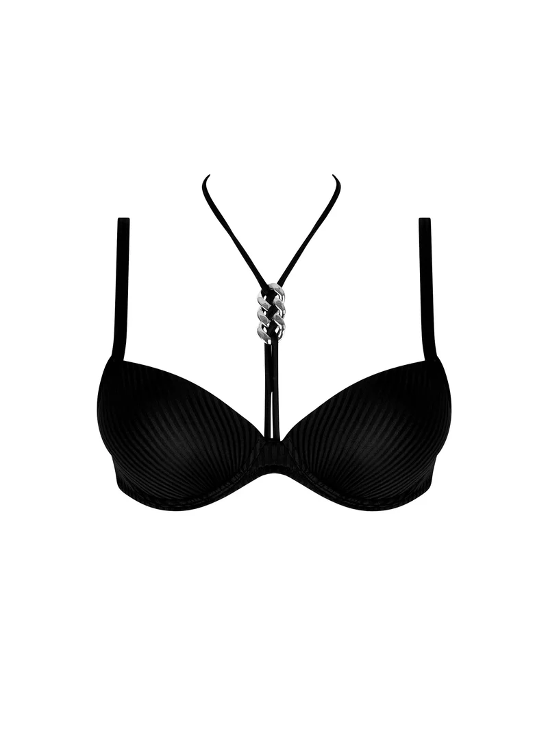 Antigel Swimwear von Lise Charmel – La Stricto Chic gepolstertes Bikinioberteil Noir