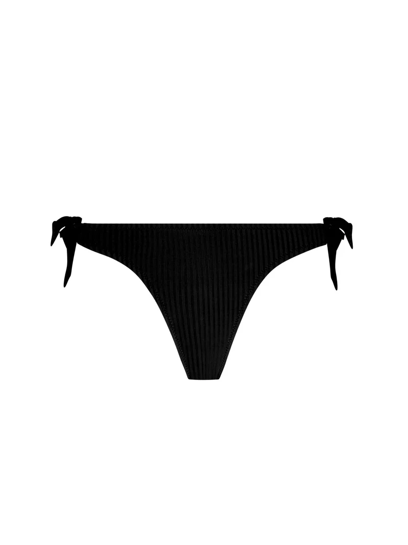 Antigel Swimwear von Lise Charmel – La Stricto Chic Bikinihose mit schmalen Seiten, Noir