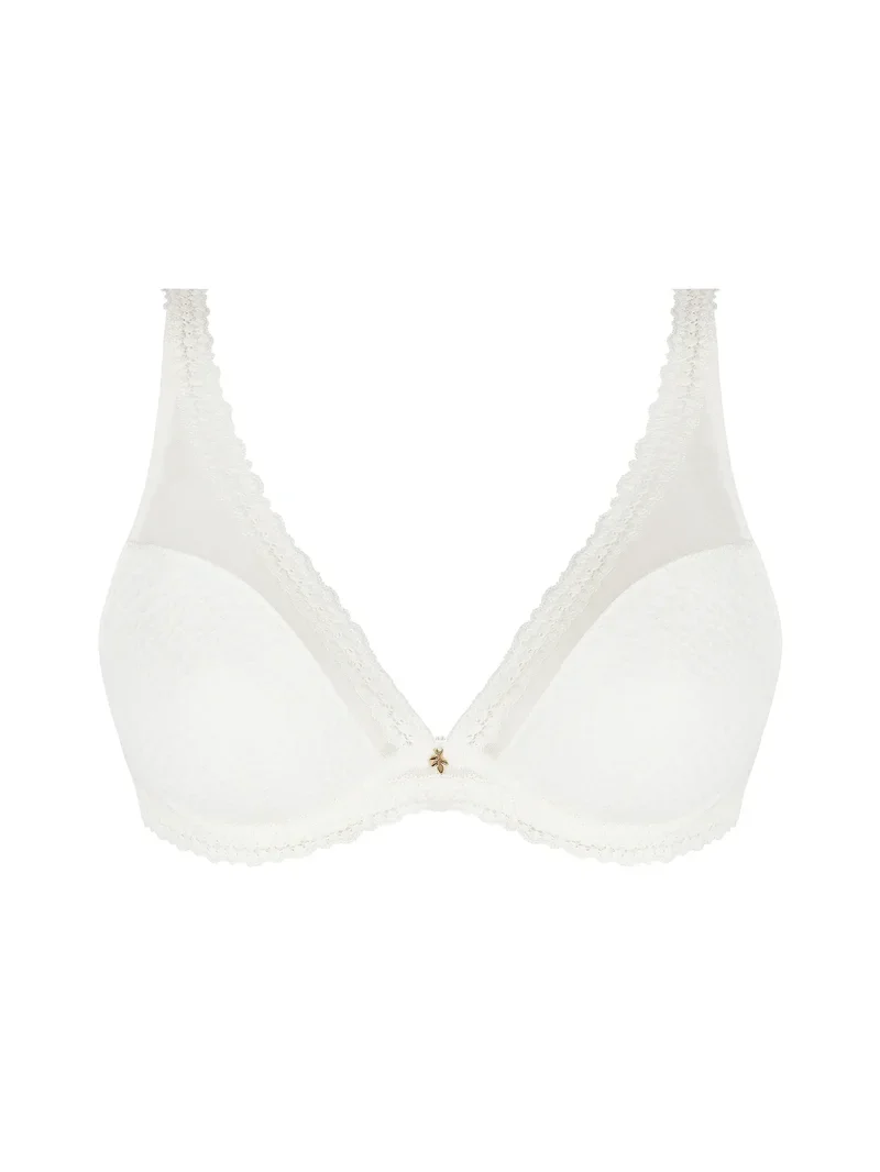 Antigel von Lise Charmel – Exquise En Dentelle Light gepolsterter BH Ecru Perlmutt