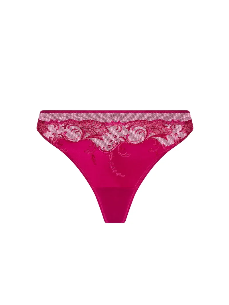 Lise Charmel - Splendeur Soie Thong Splendeur Carmin