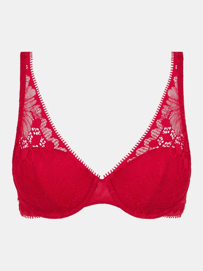 Chantelle - Day To Night Plunge Spacer-BH Mohnrot