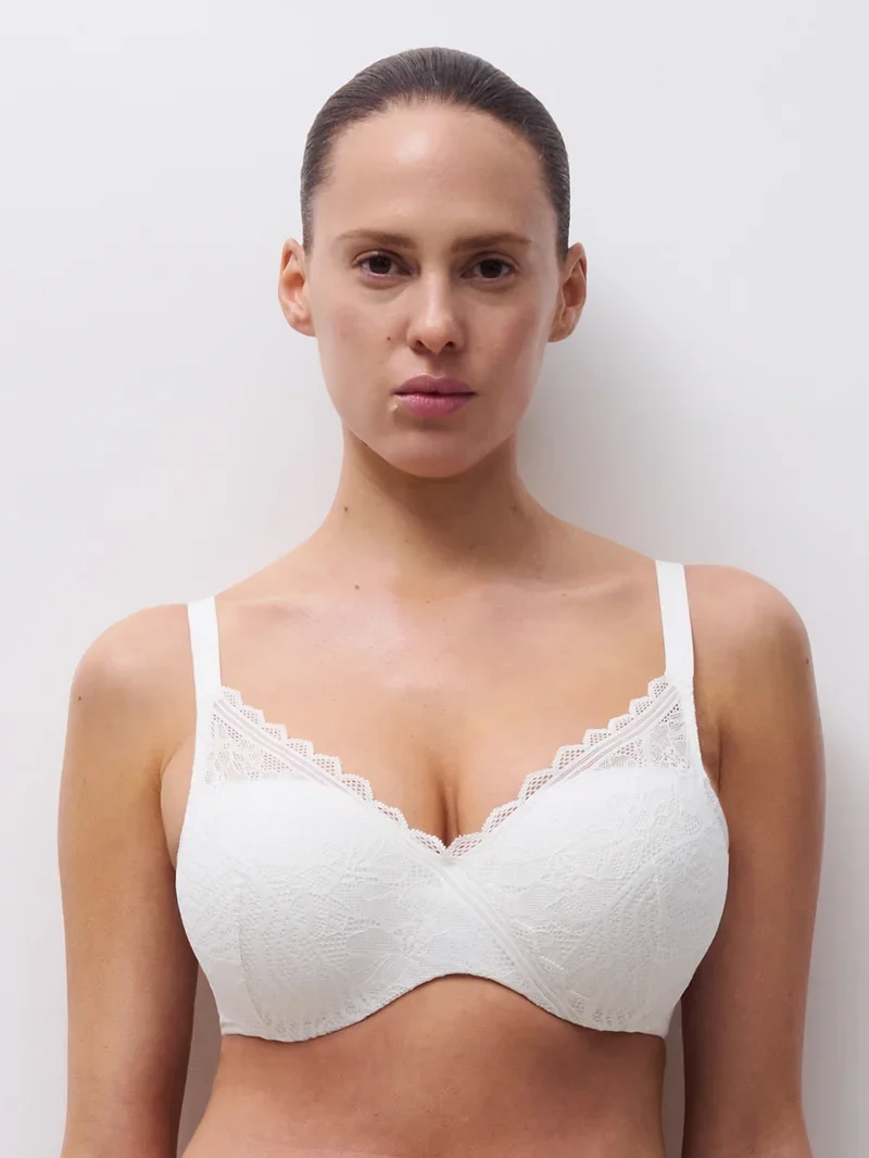 Chantelle - Floral Touch Covering Memory Bra Milk