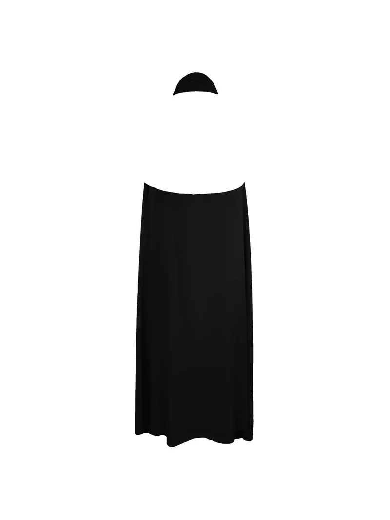 Antigel-Bademode von Lise Charmel – La Chiquissima Long Sarong Noir