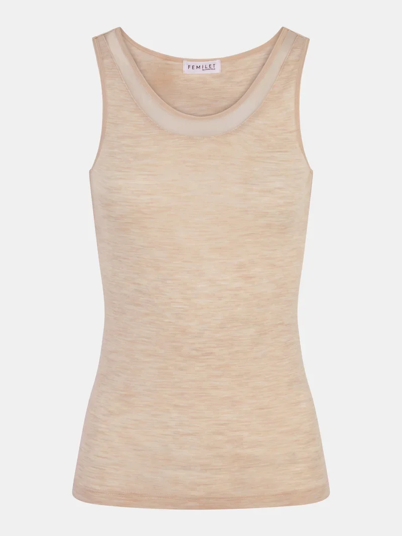 Femilet - Juliana Tanktop Heather Nude