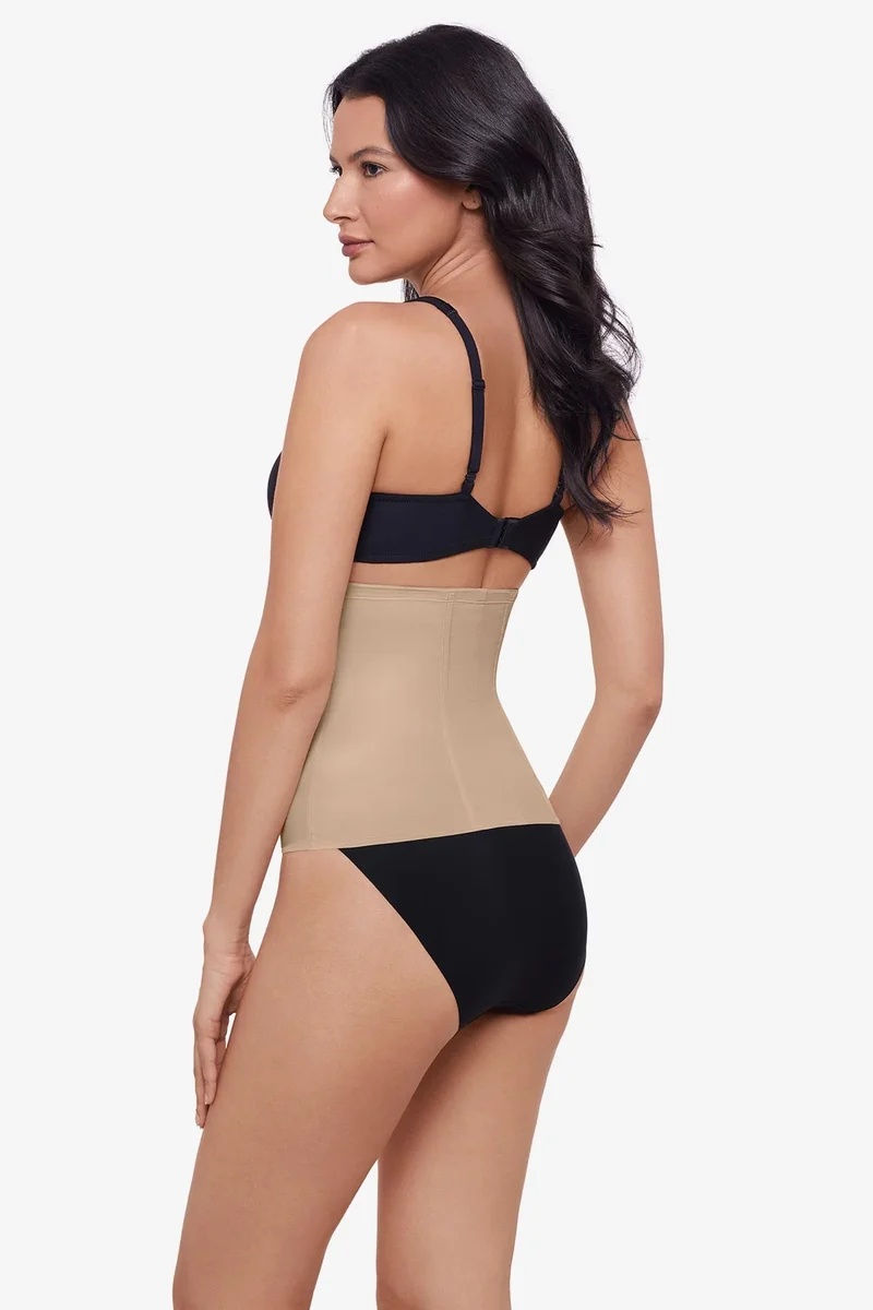 Miraclesuit Shapewear - Modern Miracle Step-In Taillenmieder Warmes Beige