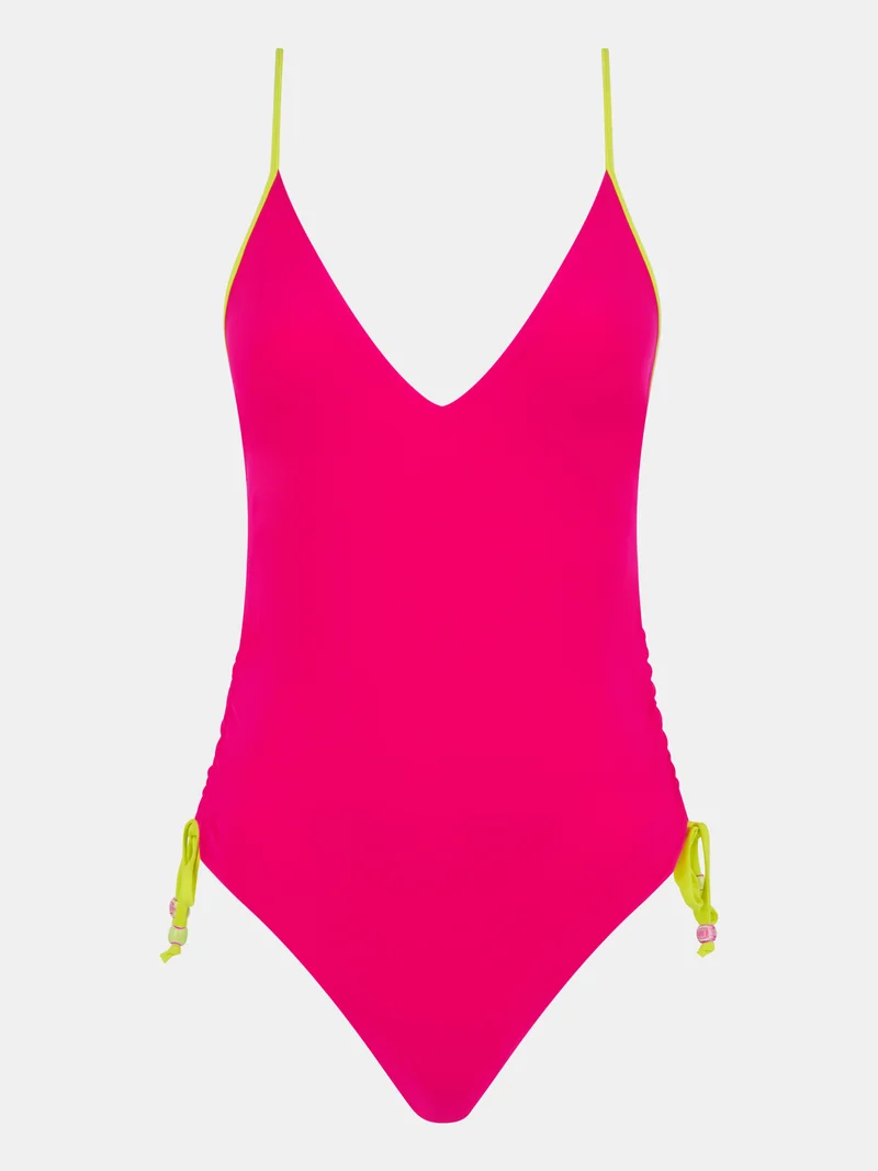 Chantelle Swimwear – Easy Pop Bügelloser Badeanzug Himbeerrot