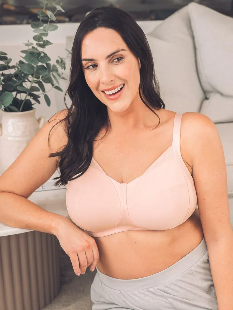 Royce – Cara Vollschalen-BH ohne Polsterung, Blush