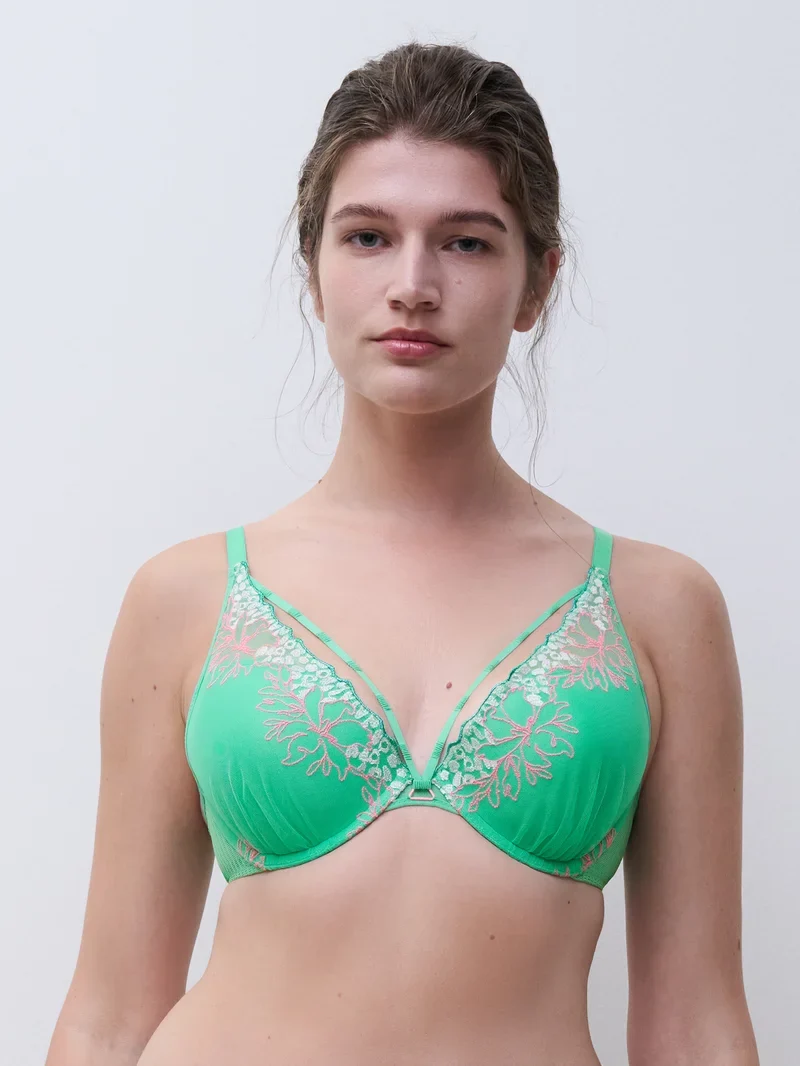 Chantelle – Spice Push-Up-BH Aqua Fluo