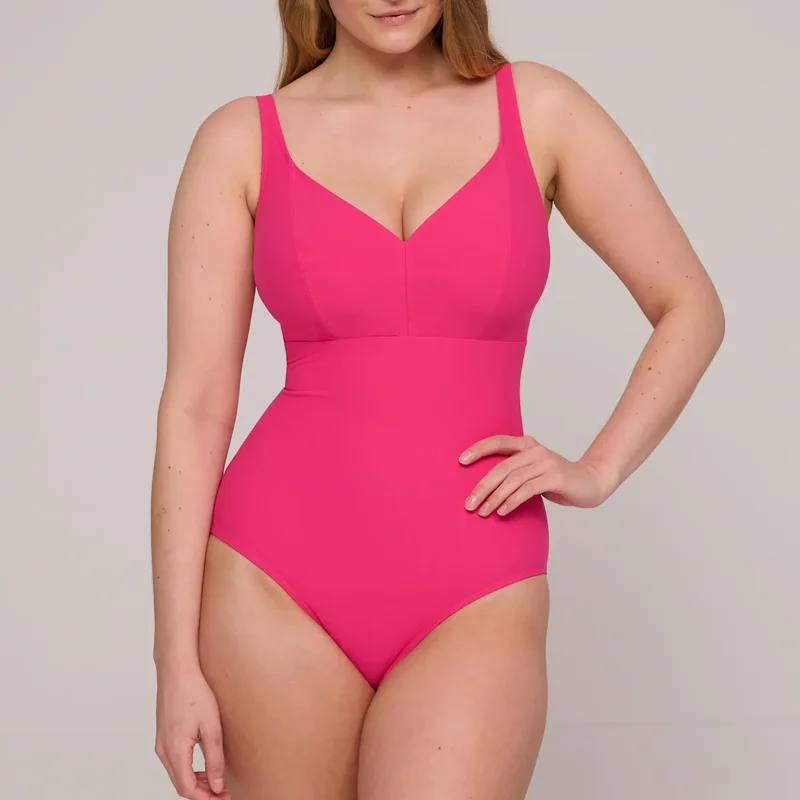 PrimaDonna Swimwear - Aswan Plunge Badeanzug ohne Bügel, Drachenfrucht