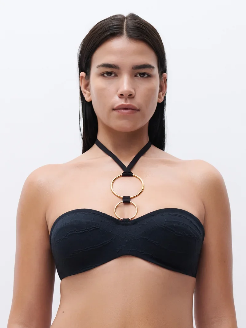 Chantelle Swimwear - Eclipse Bandeau-Bügel-BH Schwarz