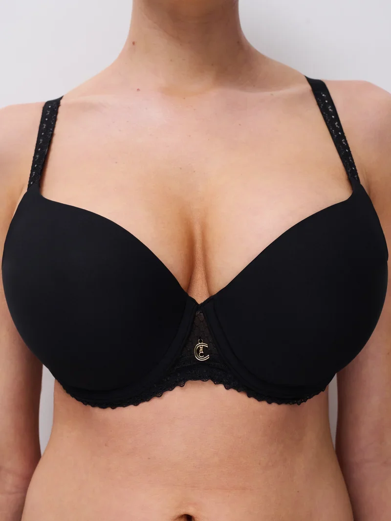 Chantelle - Romance Covering T-Shirt BH Schwarz
