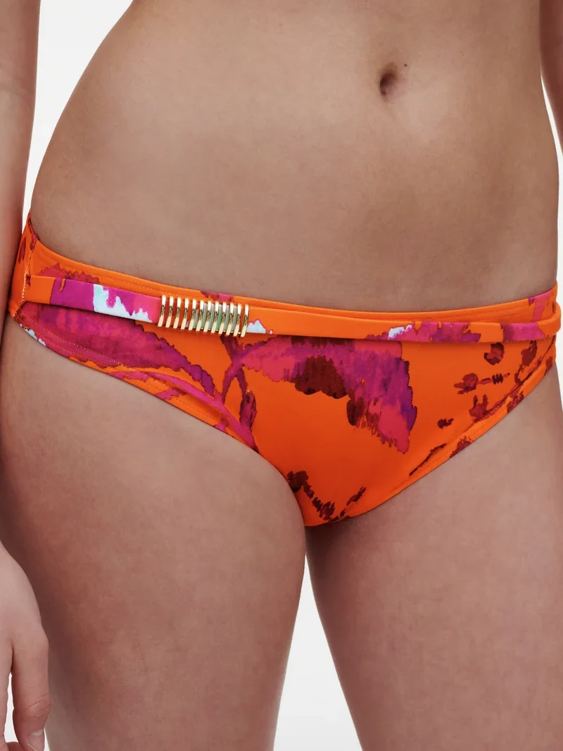 Chantelle Swimwear – Icon Bikinihose mit Blumenmuster