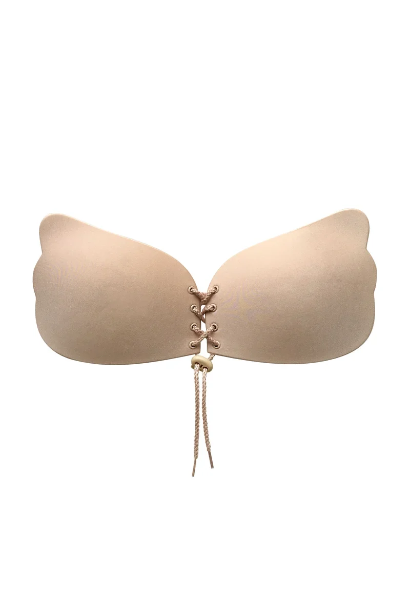 Secret Weapons - Va Va Voom Dekolleté-BH mit Schnürung, Nude
