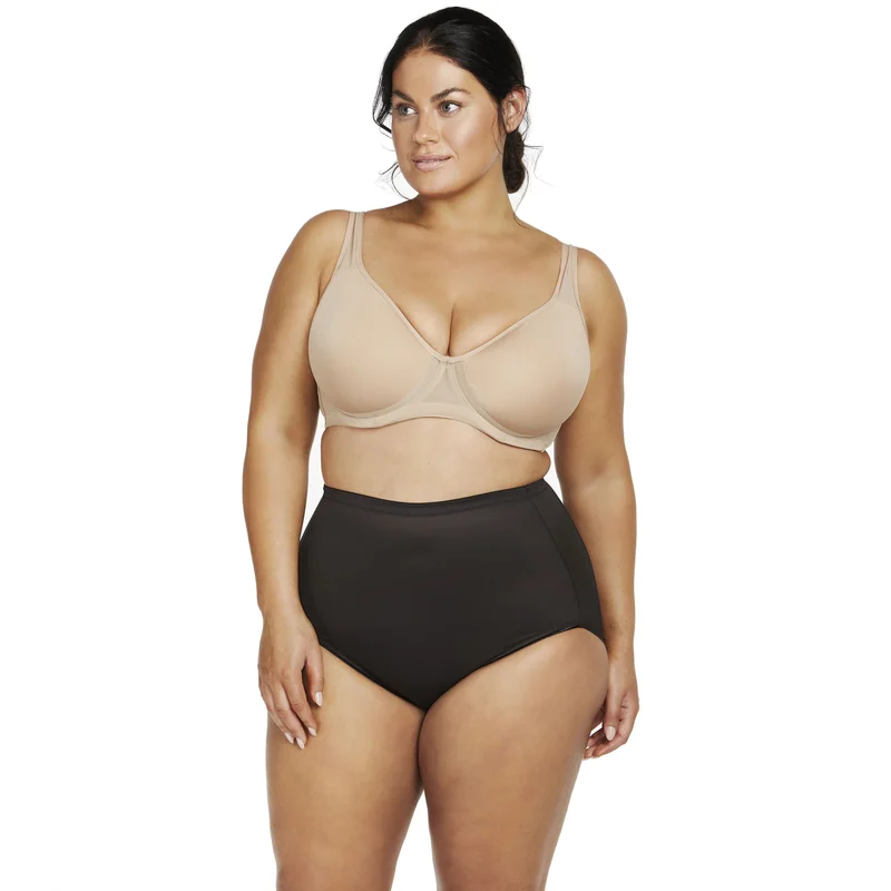 Naomi & Nicole Shapewear - Unglaublich bequemer Taillenslip Schwarz
