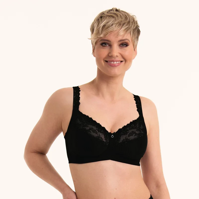 Rosa Faia - Eloise Soft-BH Schwarz