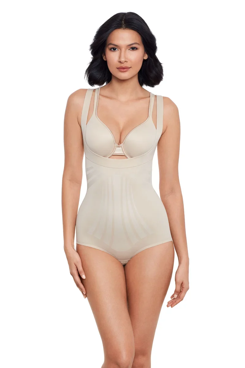 Miraclesuit Shapewear – Modern Miracle Torsette Bodybriefer Warm Beige