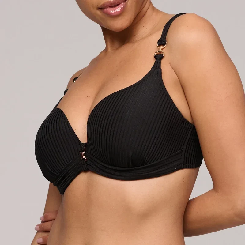 Marie Jo Bademode - Emly Padded Bikini Top Heartshape Schwarz