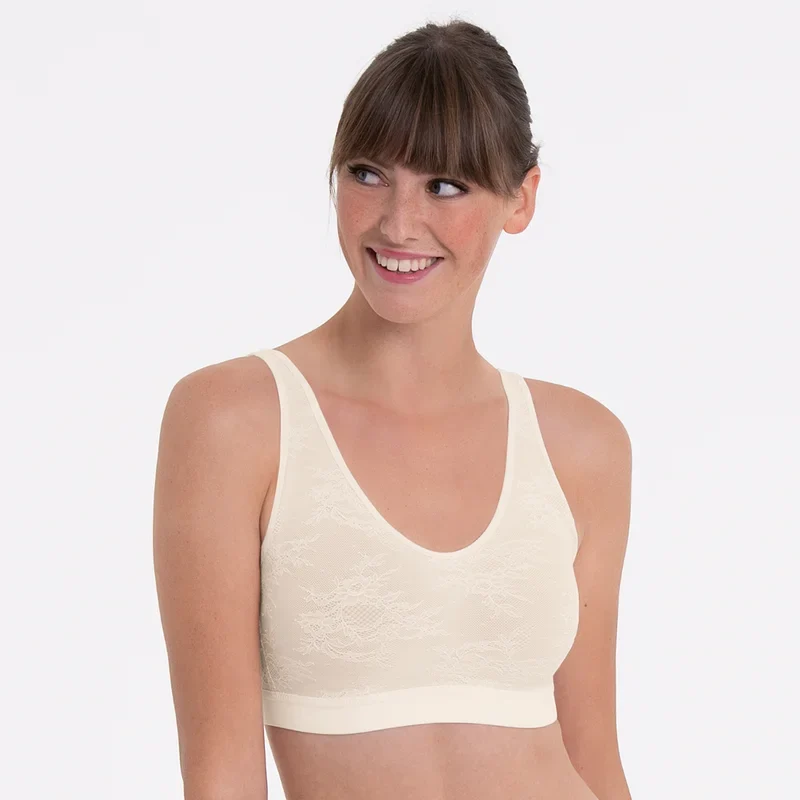 Anita Care – Essential Lace Post Mastektomie-Bralette, gepolsterte Körbchen, Kristall