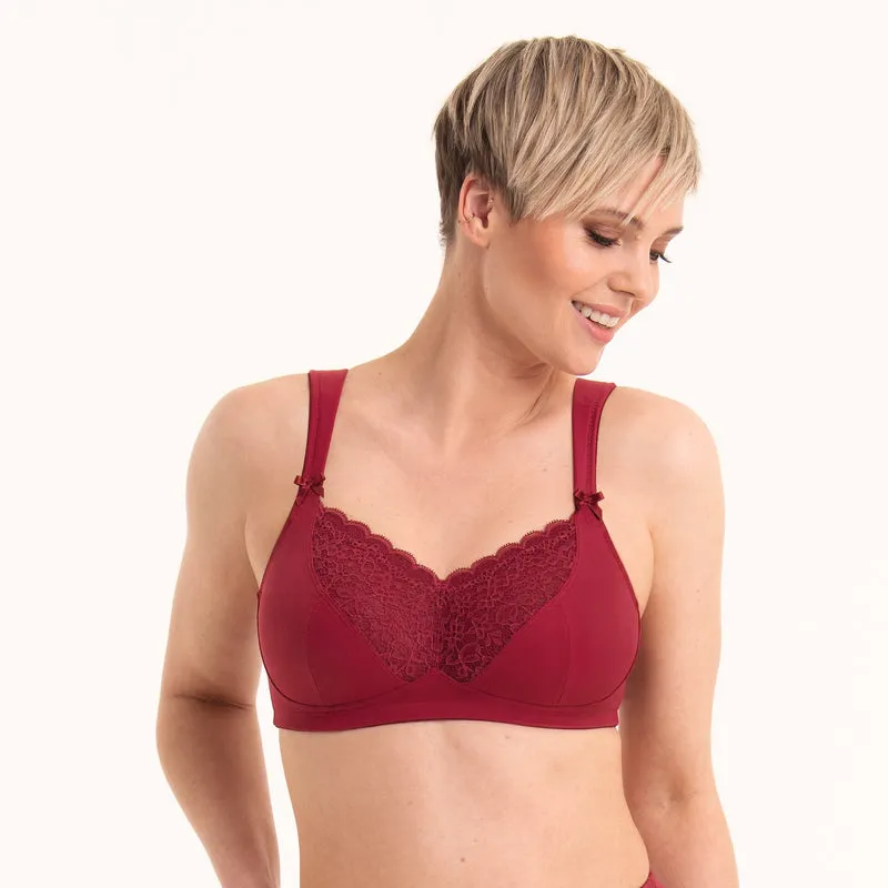 Anita Care – Havanna Post-Mastektomie-BH Dunkelrot