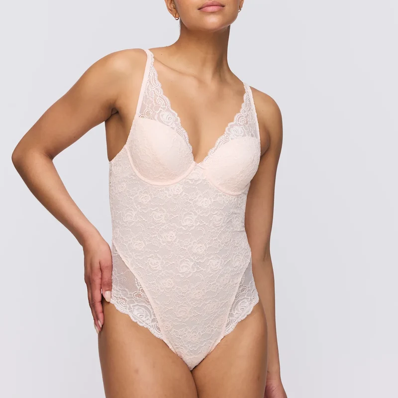 Marie Jo - Cyrile gepolsterter Dekolleté-Body, Crystal Pink