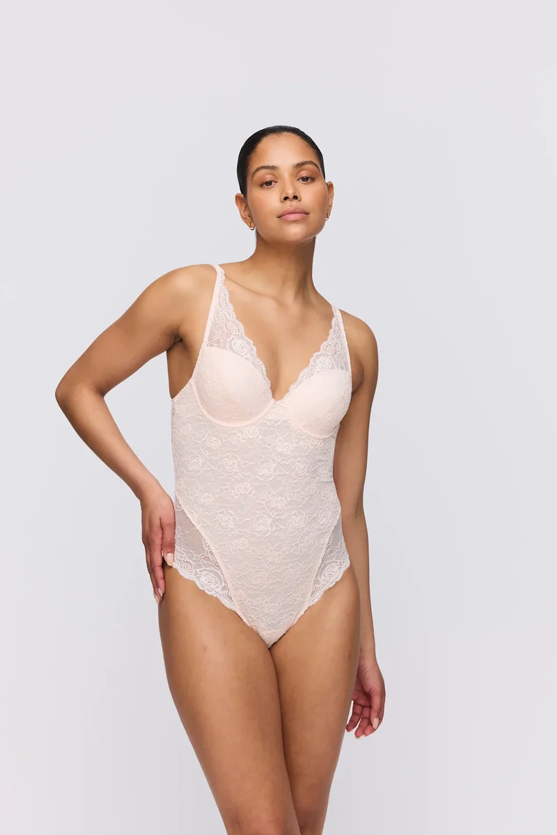 Marie Jo - Cyrile gepolsterter Dekolleté-Body, Crystal Pink