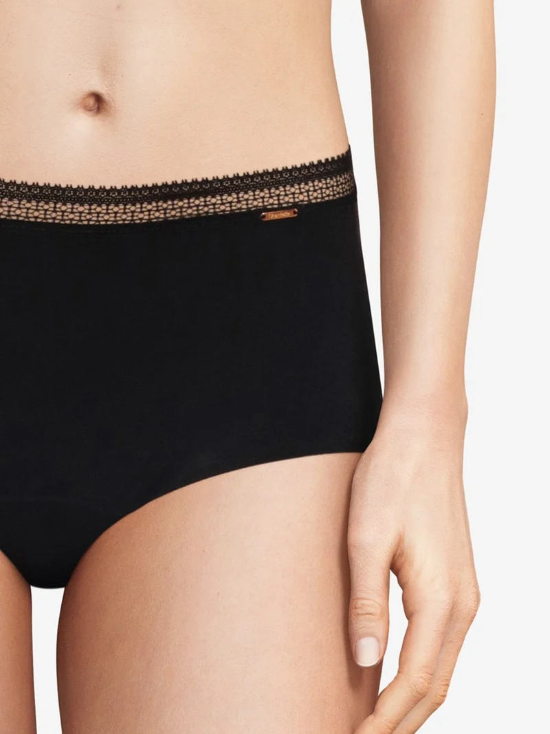 Chantelle - Flux Abondant Period Proof Heavy Flow High Waist Slip Schwarz