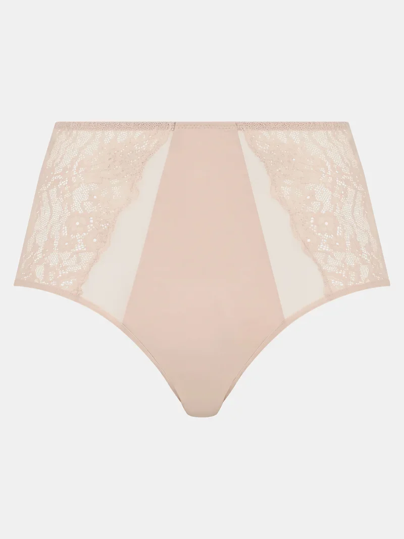 Chantelle - Crush High-Waist Full Brief Dunkelrosa