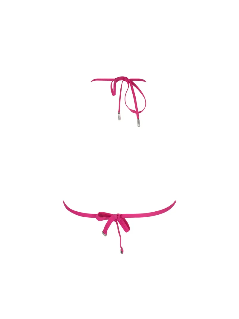 Lise Charmel Bademode - Ajourage Couture Weich Gepolsterter Triangel-Bikini Ajourage Fuchsia