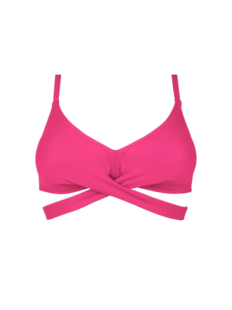 Antigel Swimwear von Lise Charmel – La Chiquissima, weich gepolsterter Triangel-Bikini mit Bändern, Azalée Chic