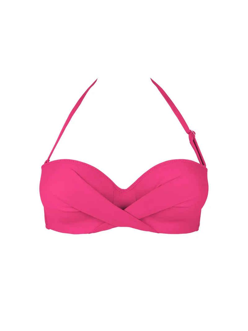 Antigel Bademode von Lise Charmel – La Chiquissima gepolsterter trägerloser Bandeau-Bikini Azalée Chic