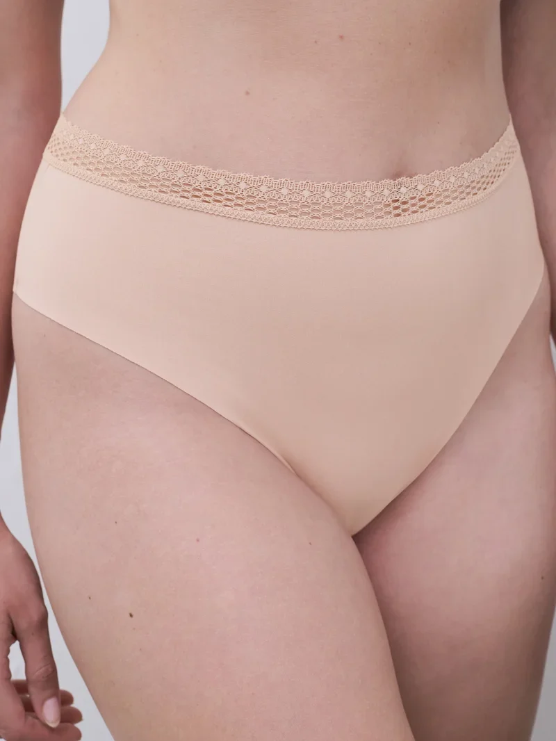 Chantelle – Cozy Chic High Cut Brief Clay Nude
