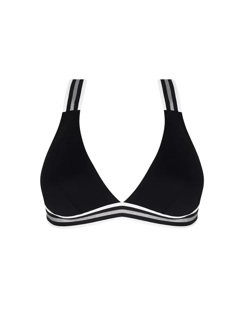 Lise Charmel Bademode - Energie Nautique Triangel-Bikinioberteil Noir Silver