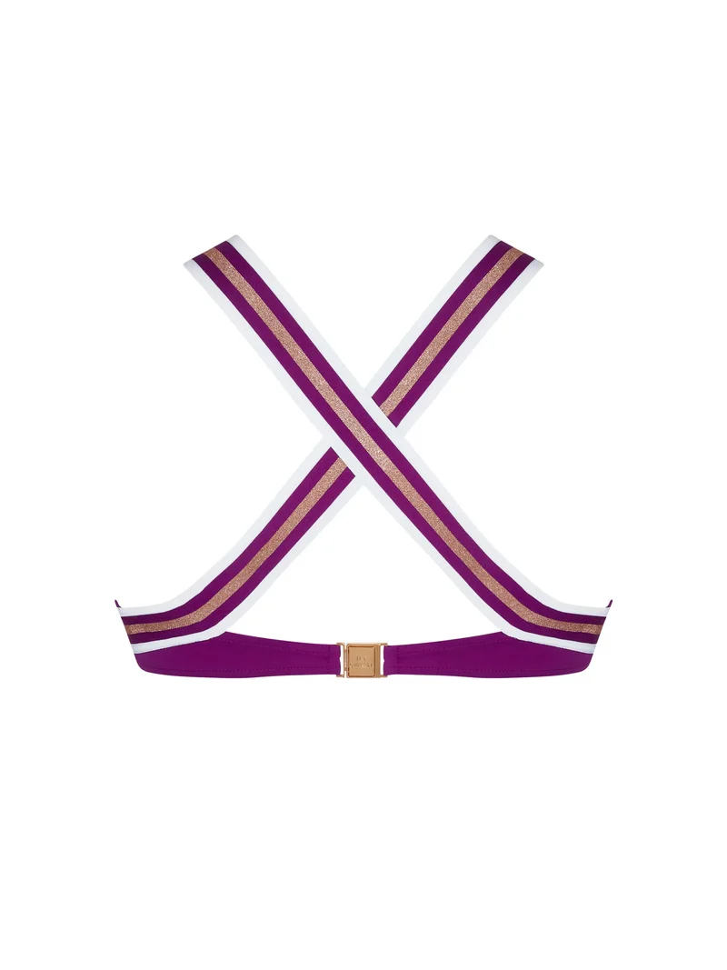 Lise Charmel Bademode - Energie Nautique Triangel-Bikinioberteil Cassis Gold
