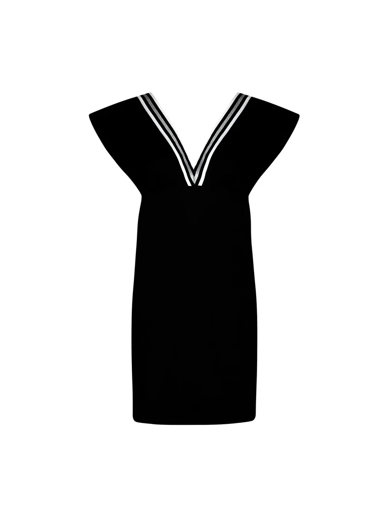 Lise Charmel Bademode - Energie Nautique Kurzarmkleid Noir Silver