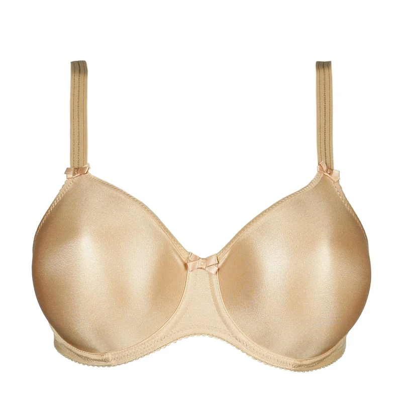 Primadonna - Nahtloser Satin-BH ohne Polsterung Cognac