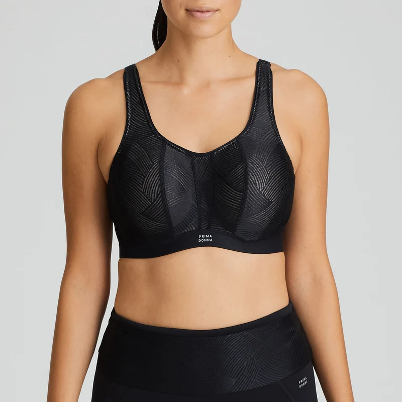 Primadonna Sport - The Game Gepolsterter Sport-BH Schwarz