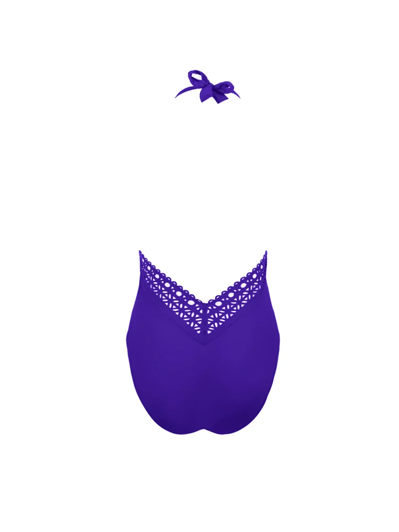Bademode von Lise Charmel – Ajourage Couture Neckholder-Badeanzug mit tiefem Ausschnitt vorne und hinten Iris Couture