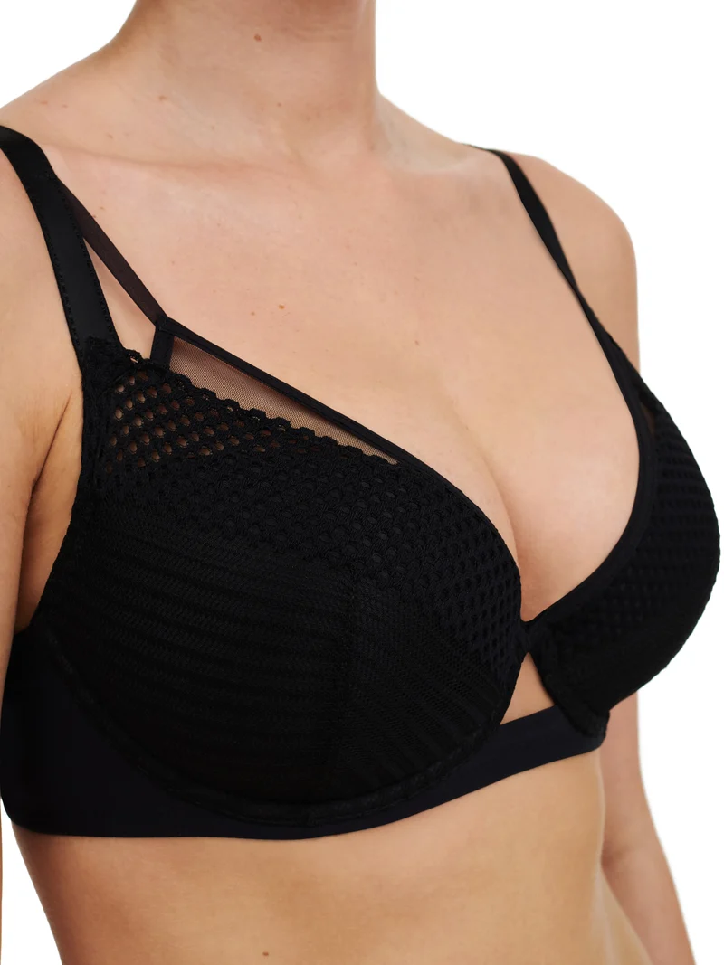 Chantelle - Play Plunge T-Shirt-BH Schwarz