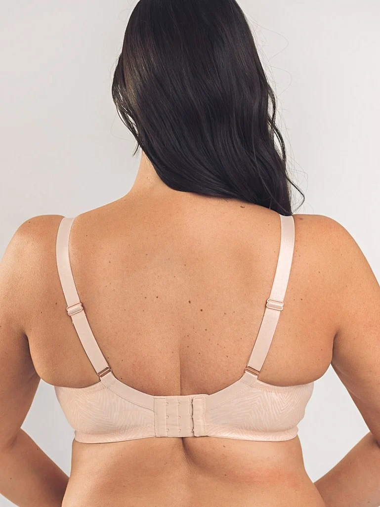 Royce – Rosa Rosa Vollschalen-BH ohne Polsterung, Blush