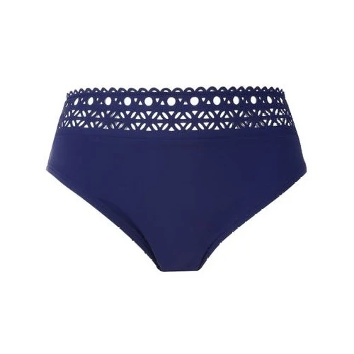 Lise Charmel Bademode – Ajourage Couture Bikinihose mit hoher Taille, Bleu Crystal