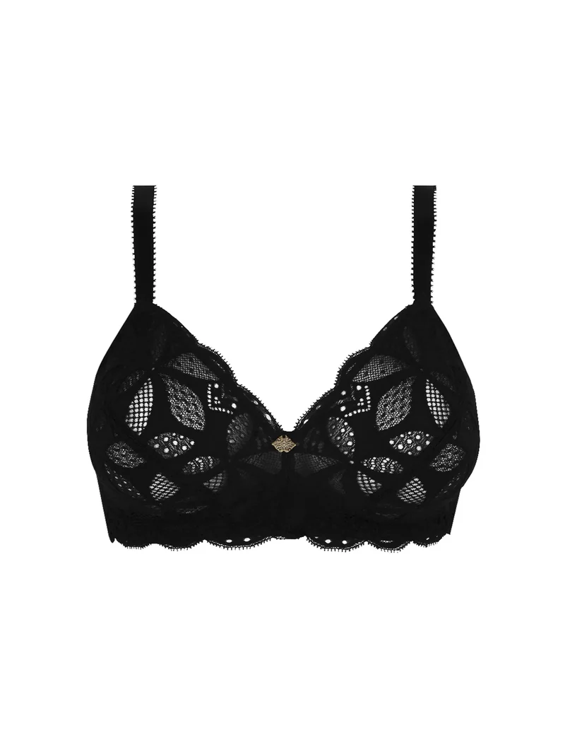 Antigel By Lise Charmel – Stricto Sensuelle bügelloser Triangel-Stütz-BH Noir