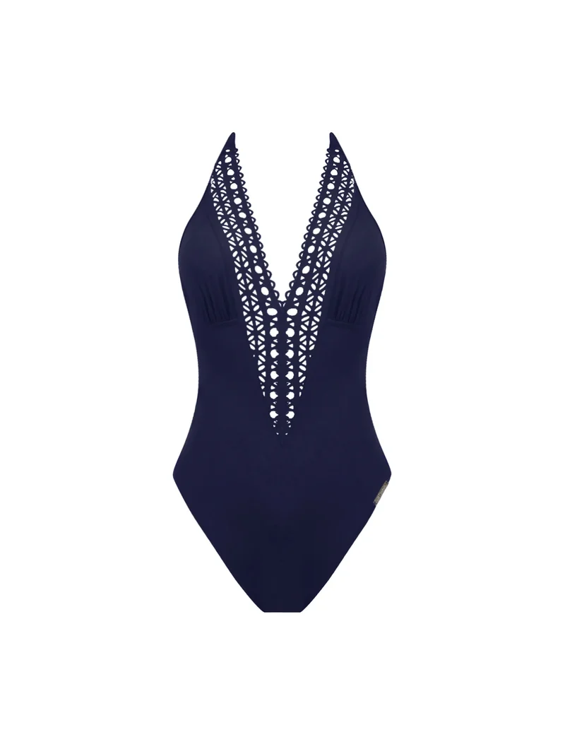 Lise Charmel Bademode - Ajourage Couture Neckholder-Badeanzug mit tiefem Ausschnitt vorne und hinten Marina Couture