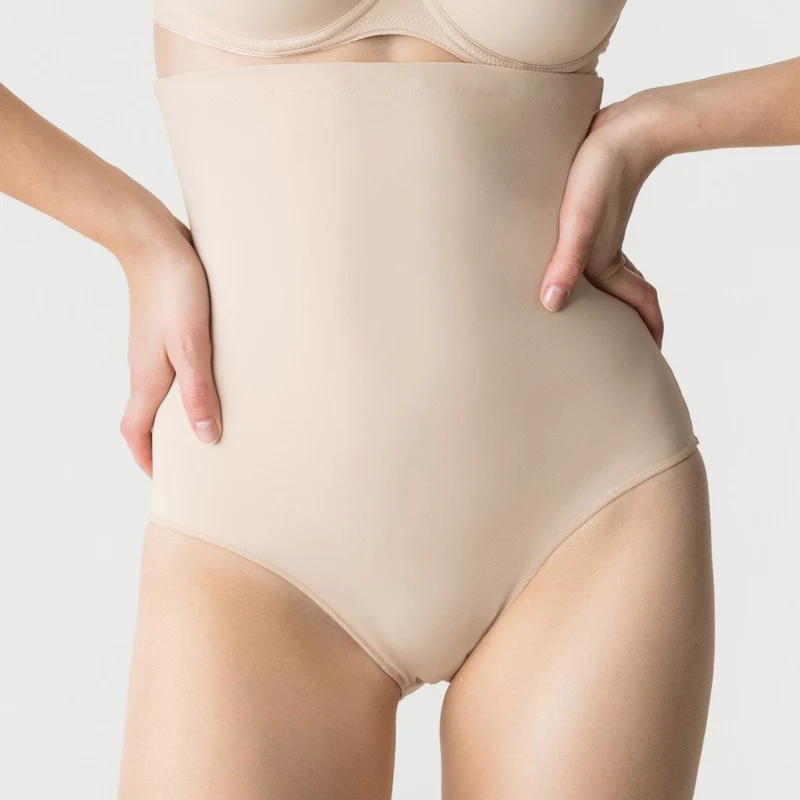 Primadonna - Perle Shapewear Unterstützender hoher Slip Caffe Latte