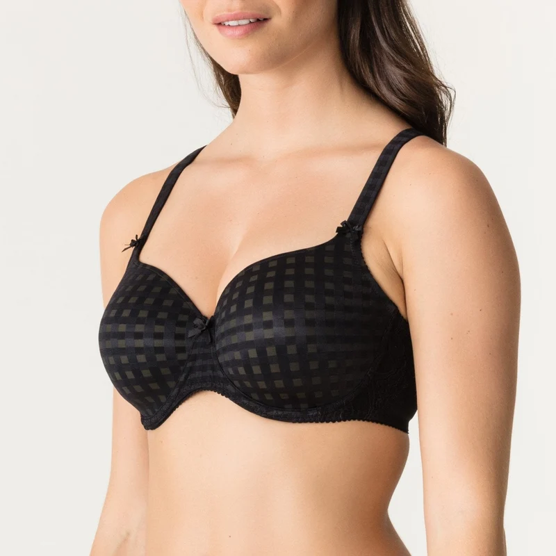 Primadonna - Madison Gepolsterter BH Herzform Schwarz