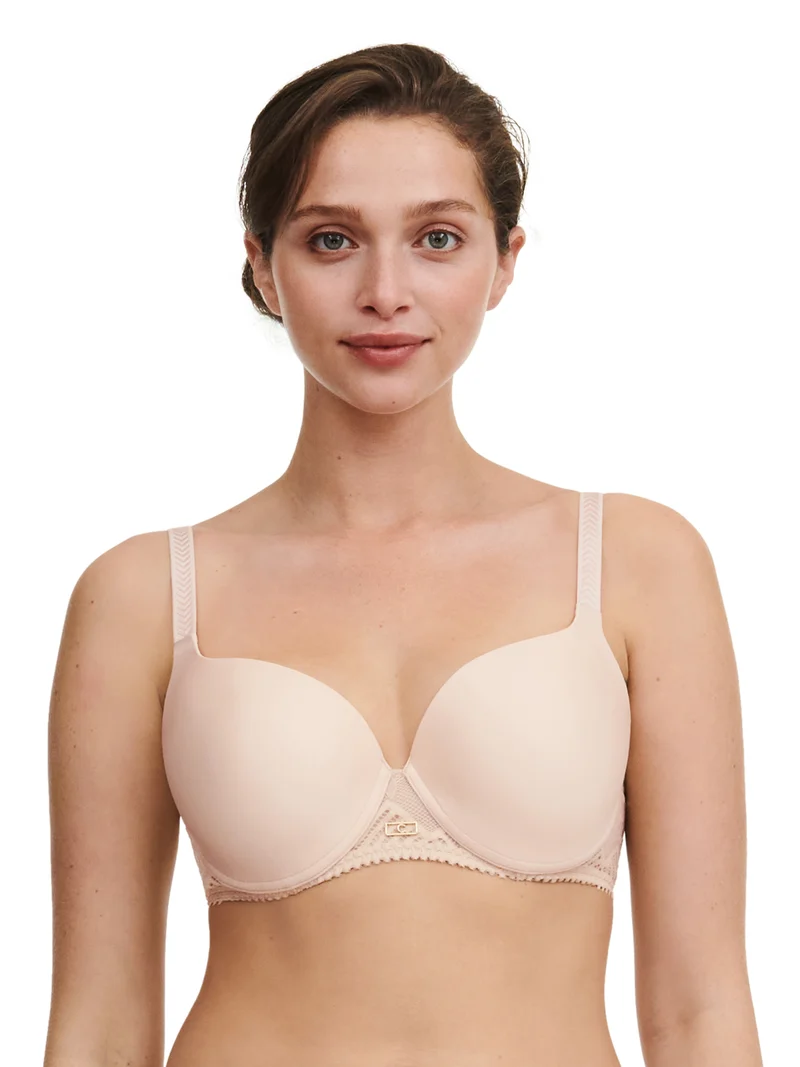 Chantelle - Origins Bedeckender T-Shirt-BH Golden Beige