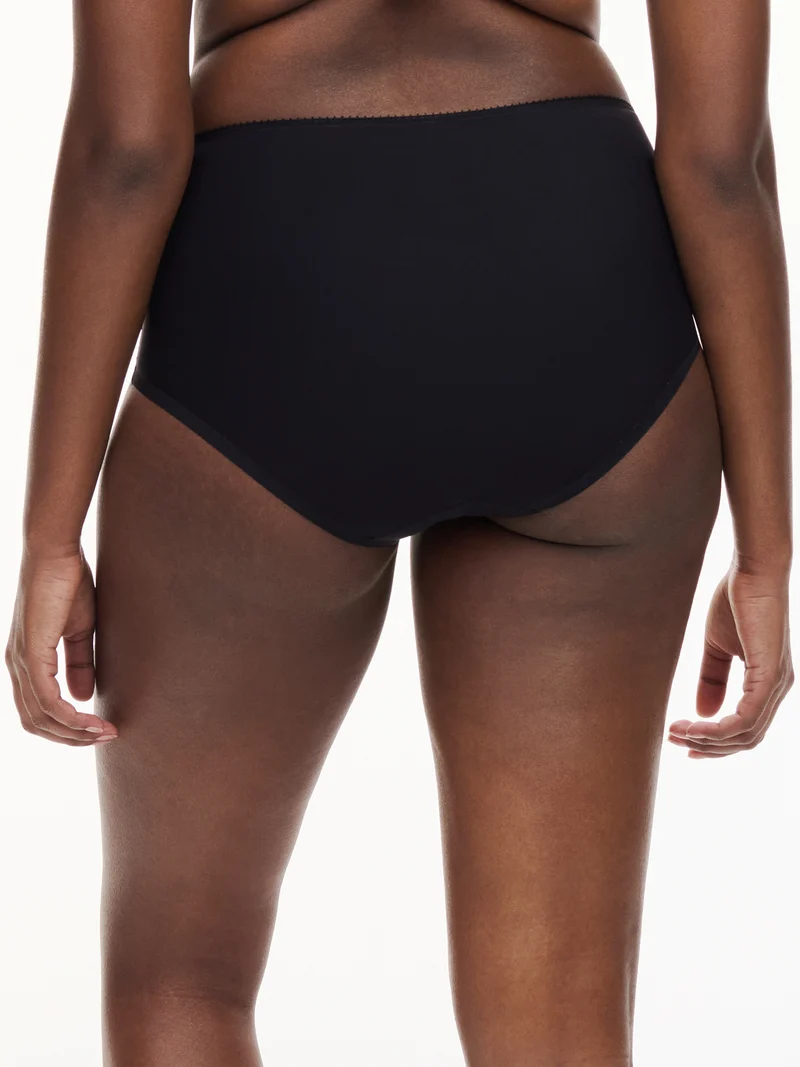 Chantelle - Intrigue High-Waist Support Full Brief Schwarz