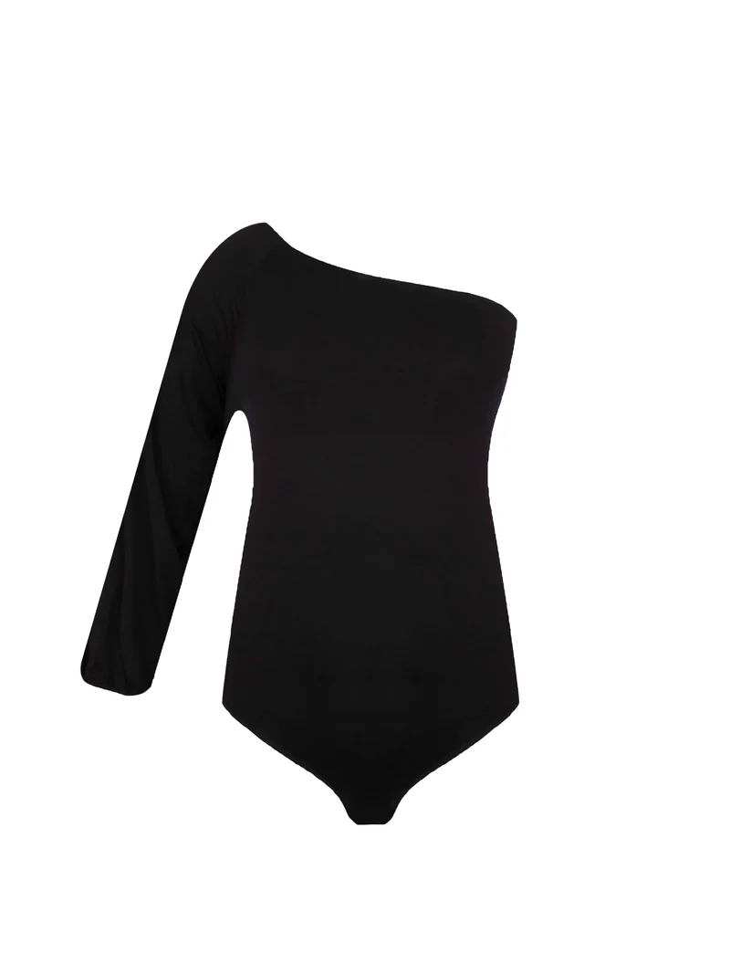 Antigel Swimwear von Lise Charmel - La Chiquissima Badeanzug mit einem Ärmel Noir
