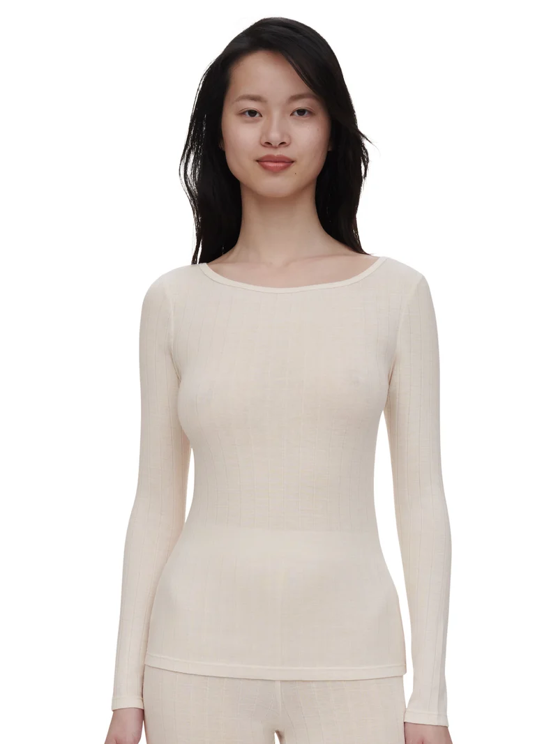 Chantelle - Thermo Comfort T-Shirt Langarm Perle