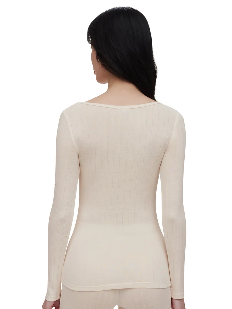 Chantelle - Thermo Comfort T-Shirt Langarm Perle